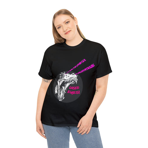 X LAZER EYES! - Cotton Tee - T-Shirt