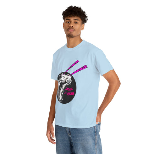 X LAZER EYES! - Cotton Tee - T-Shirt