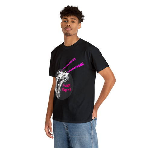 X LAZER EYES! - Cotton Tee - T-Shirt