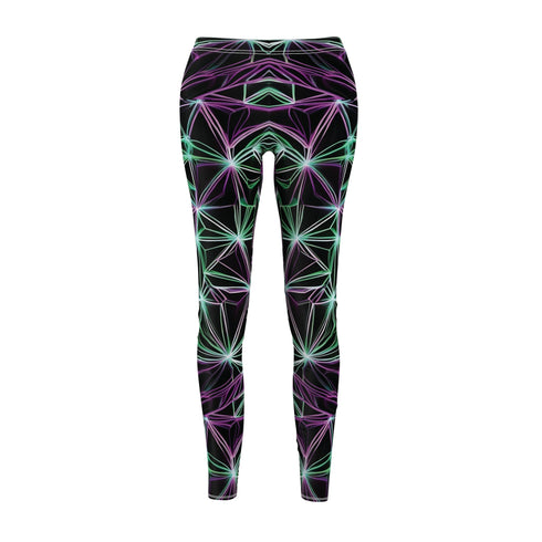 Your Brain On - Women’s Cut & Sew Casual Leggings (AOP) - XS